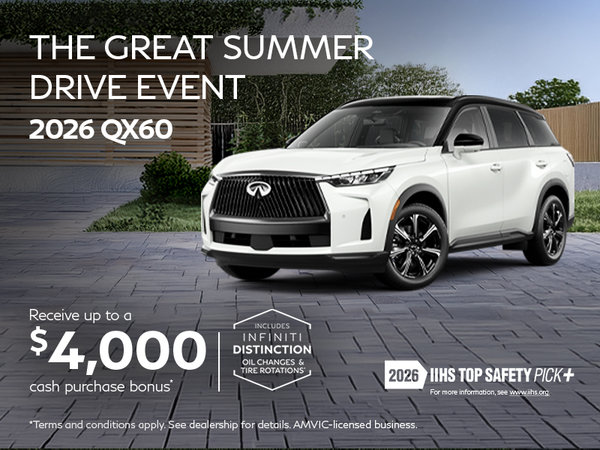 The Great Summer Drive Event | 2026 QX60