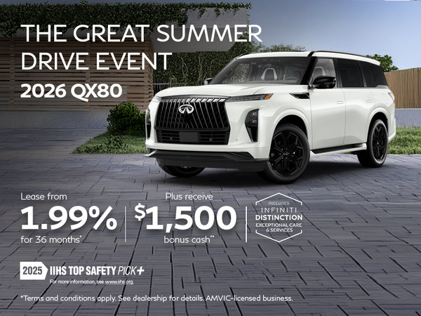 The Great Summer Drive Event | 2026 QX80