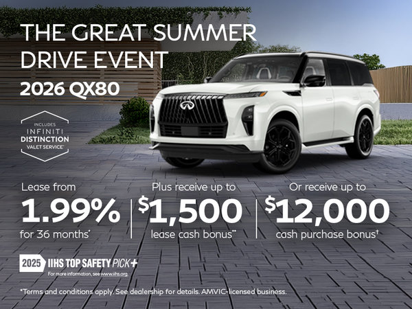 The Great Summer Drive Event | 2026 QX80