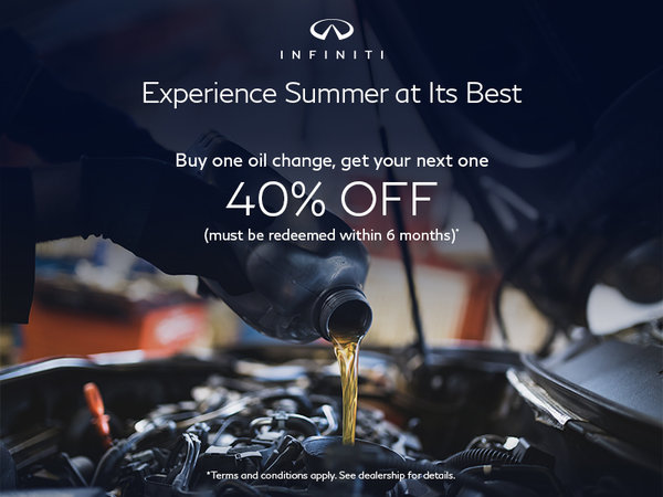 Buy One Oil Change, Get Your Next One 40% Off