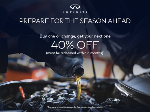 Buy One Oil Change, Get Your Next One 40% Off