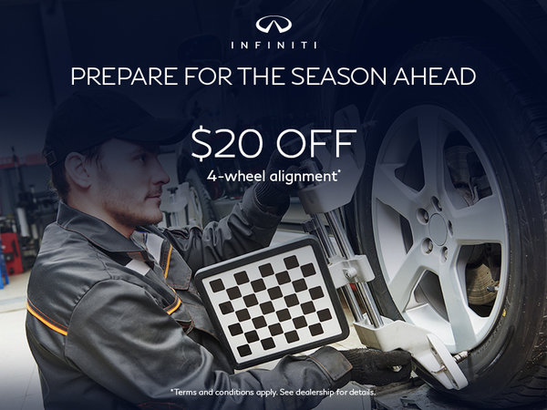 $20 Off 4-Wheel Alignment