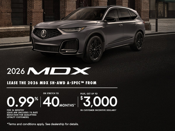 Command the Moment | 2026 MDX