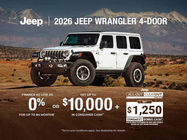 2026 Jeep Wrangler 4-Door