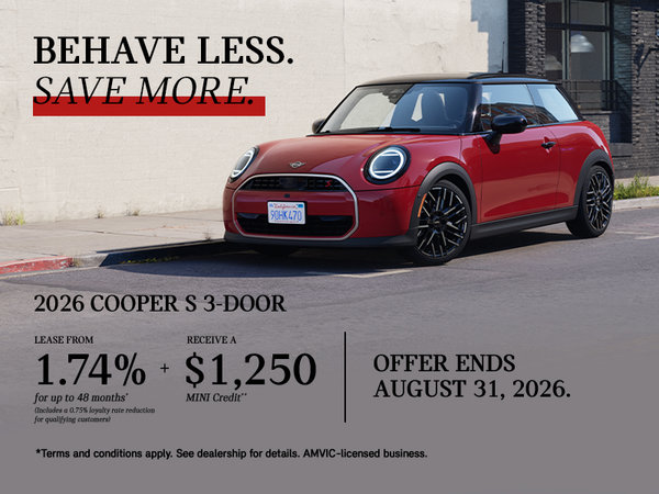 2026 MINI Cooper S 3-Door