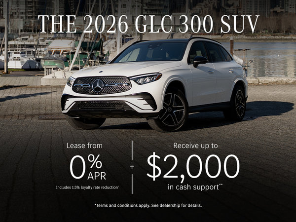 The 2026 GLC 300 SUV