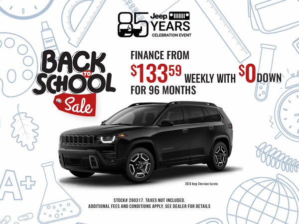 Get the 2026 Jeep Cherokee Laredo