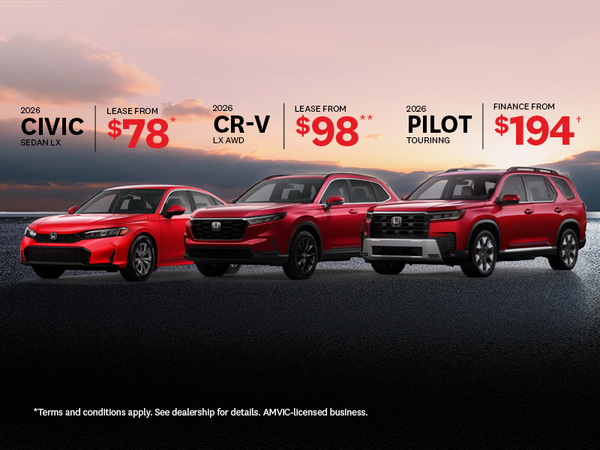 Your Next Honda Starts Here
