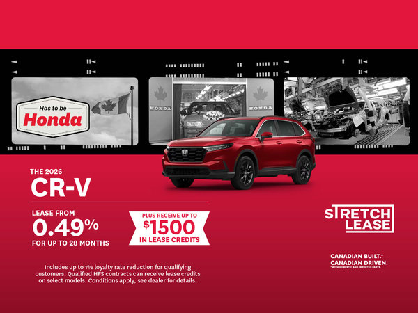 GET THE 2026 CRV