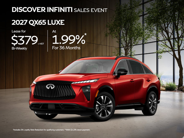 2027 QX65 - September Offers