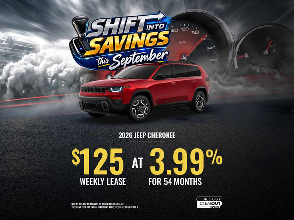 Get the 2026 Jeep Cherokee!
