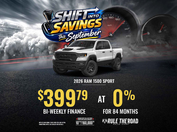 Get the 2026 RAM 1500!