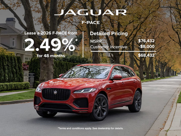 2026 Jaguar F-Pace