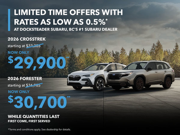 Limited Time Offers with Rates Starting from: 0.5%*