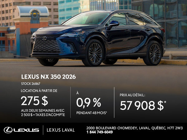 Lexus NX 350 2026