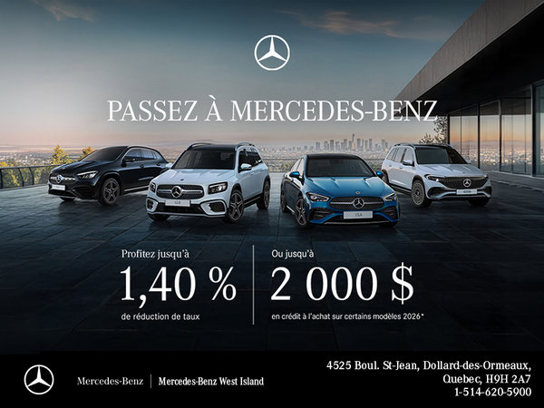 PASSEZ À MERCEDES-BENZ.
