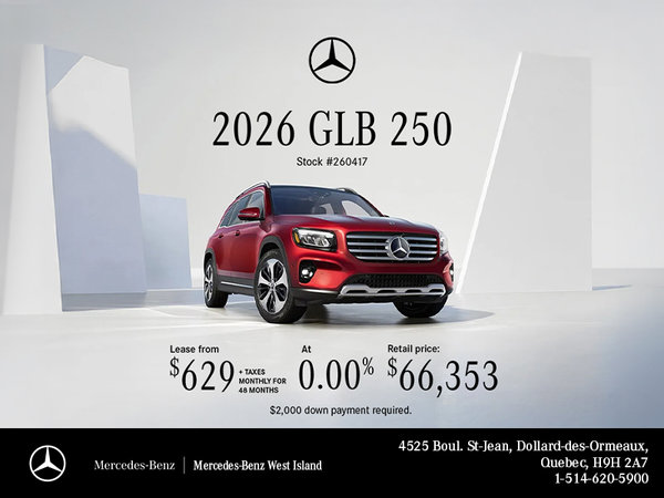 2026 Mercedes GLB 250
