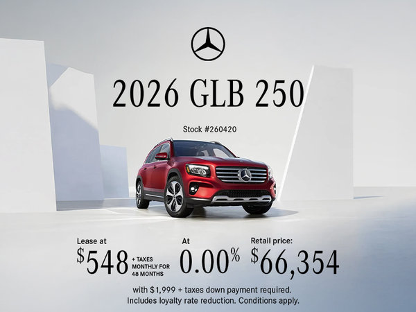 2026 Mercede-Benz GLB 250
