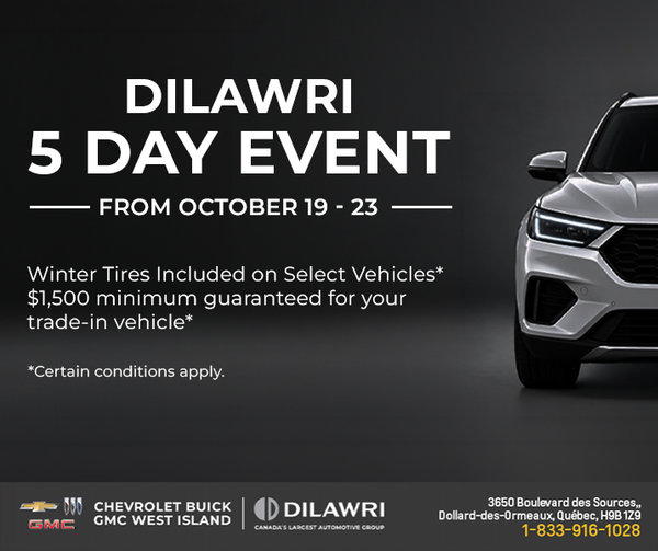 Dilawri 5 Day Event
