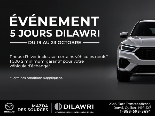 Événement 5 jours Dilawri
