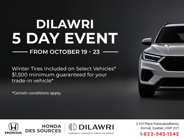 Dilawri 5 Day Event