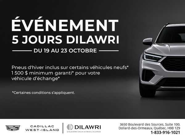 Événement 5 jours Dilawri