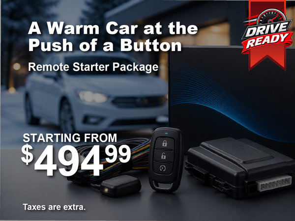Remote Starter Package Special