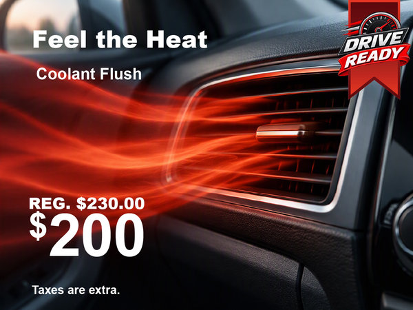 Coolant Flush Special