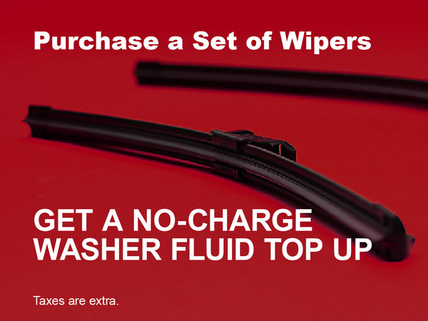 Wiper Blades Purchase Special