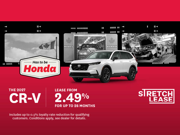 GET THE 2027 HONDA CRV