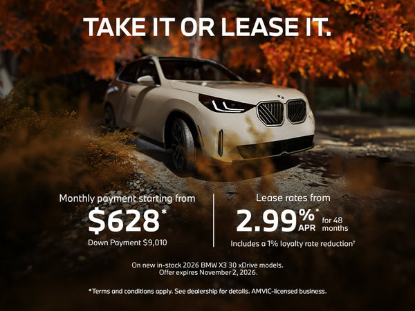 2026 BMW X3 30 xDrive
