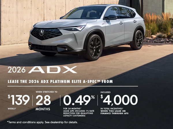 2026 ADX | Lease from $139 weekly