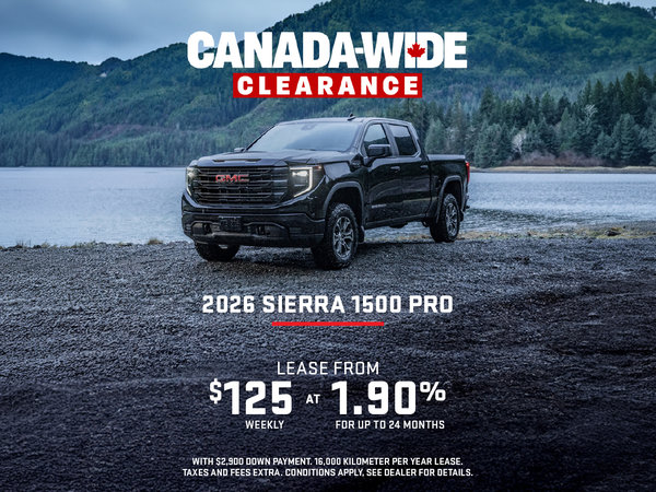 GET THE 2026 GMC SIERRA 1500