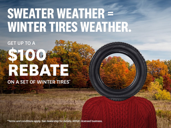 Sweater Weather = Winter Tires Weather