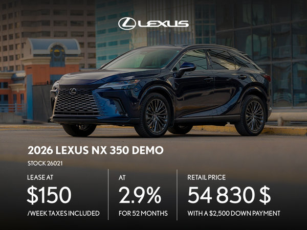 2026 Lexus NX 350