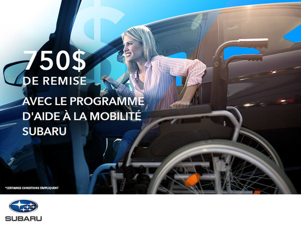 Programme d'aide à la mobilité Subaru