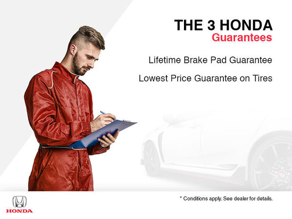 The 3 Honda Guarantees