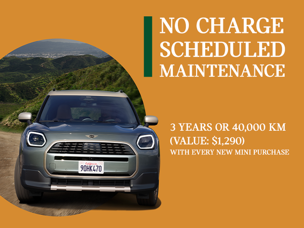 No-Charge Scheduled Maintenance