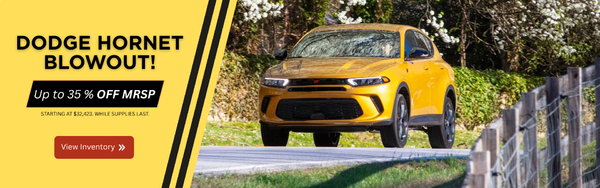 Dodge Hornet Blowout Sale NCD