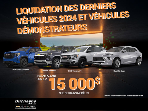 Liquidation des 2024