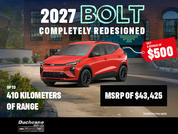 2027 Chevrolet Bolt