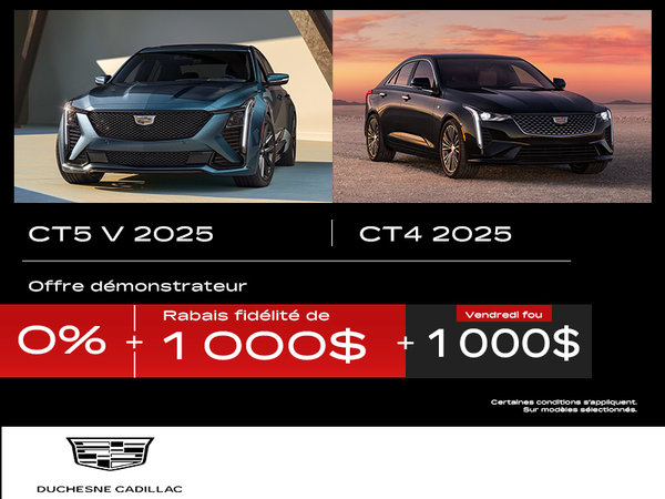 CT5 V 2025 - CT4 2025