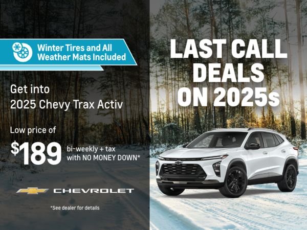 Get the 2025 TRAX Activ