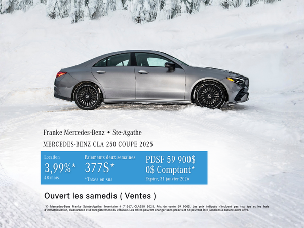 CLA 250 COUPE 2025