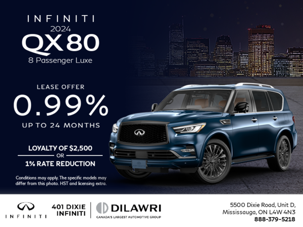 2024 INFINITI QX80 8 Passenger