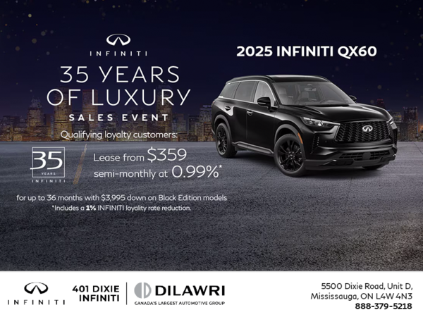 The INFINITI Monthly Event