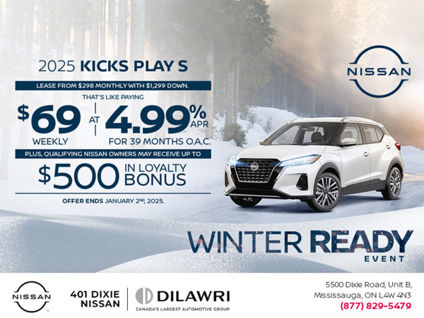 Get the 2024 Nissan Kicks Today!