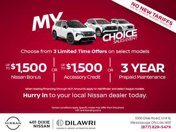 The Nissan monthly Event