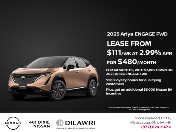Get the 2025 Ariya Today!