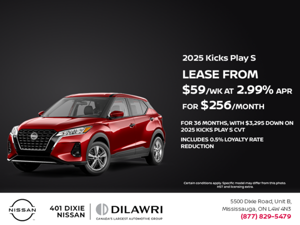 Get the 2025 Nissan Kicks Play Today!